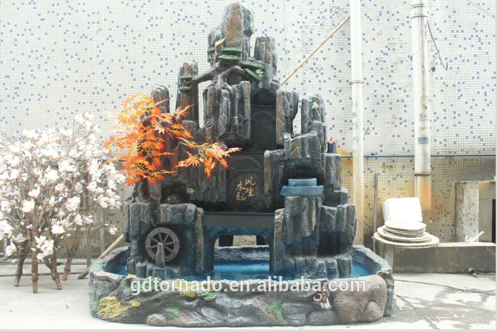 supplying resin crafts outdoor water fountains courtyard indoor water fountain garden for decorative water fountains